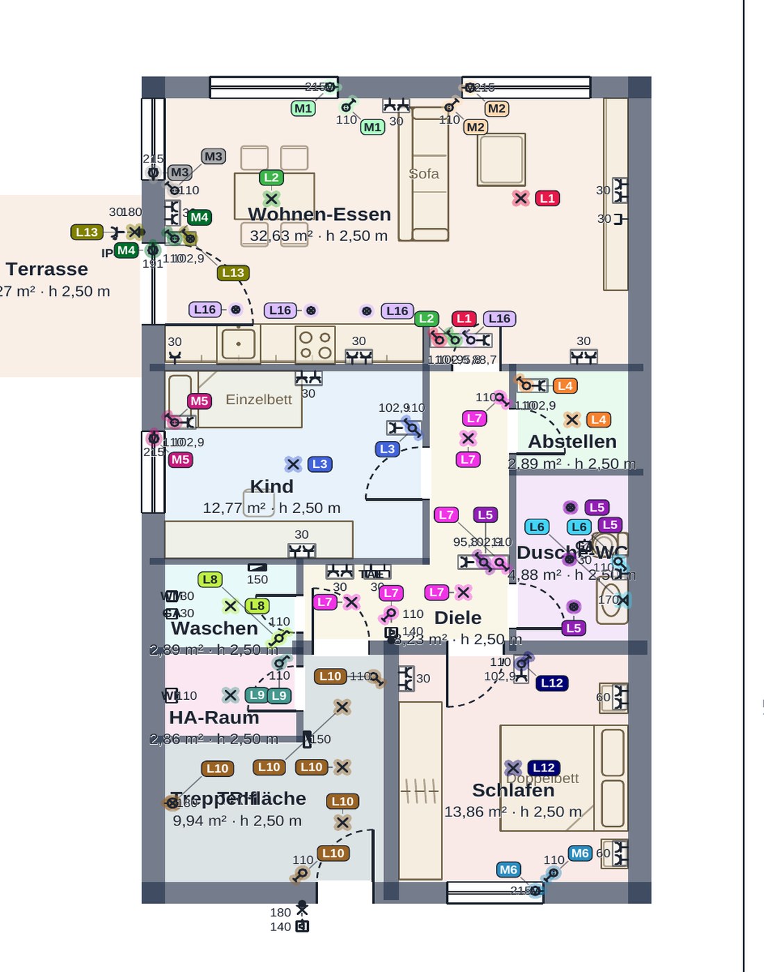 Unsere Elektroplanung: Dreifamilienhaus, Edingen-Neckarhausen